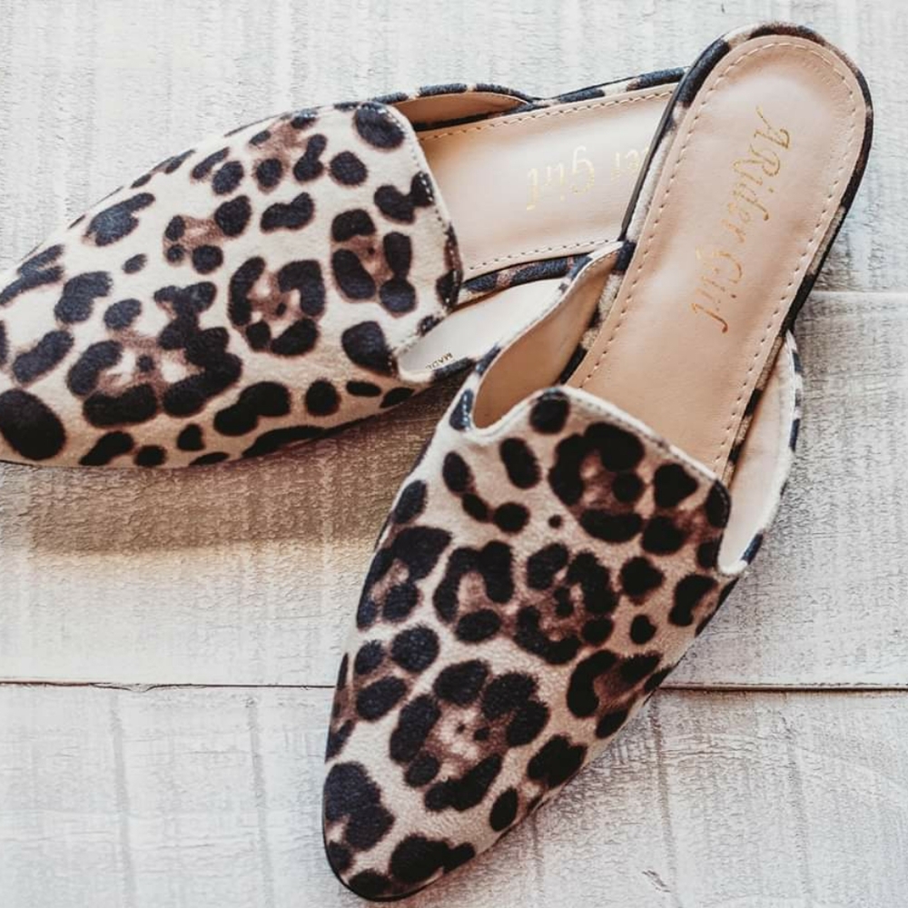Leopard Mules